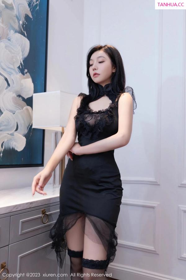 [XiuRen]高清写真图 2023.12.26 No.7869 安然anran 黑丝美腿